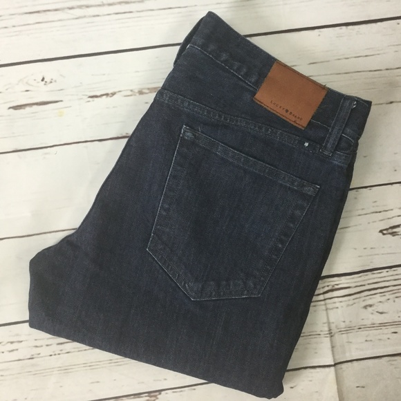 lucky brand 121 heritage slim bark